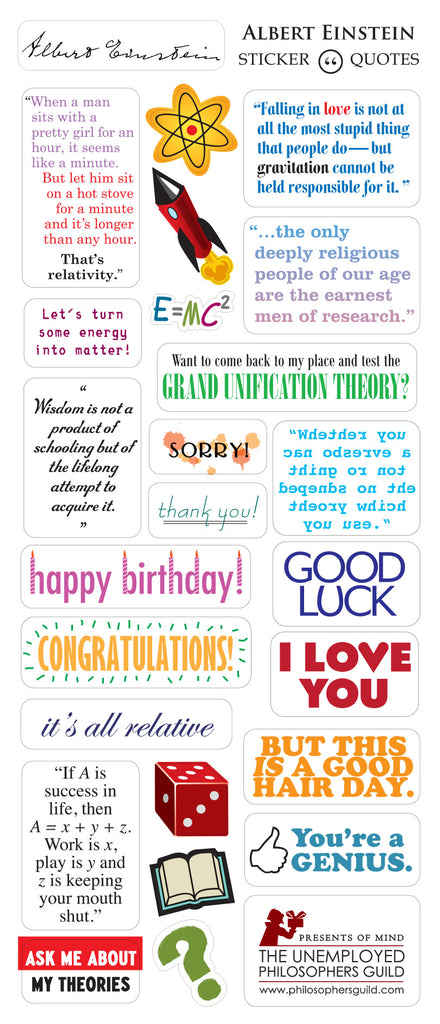Albert Einstein Greeting Card