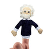 Product photo of Albert Einstein Finger Puppet, a novelty gift manufactured by The Unemployed Philosophers Guild.