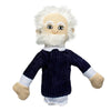Product photo of Albert Einstein Finger Puppet, a novelty gift manufactured by The Unemployed Philosophers Guild.