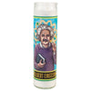 Product photo of Albert Einstein Secular Saint Candle, a novelty gift manufactured by The Unemployed Philosophers Guild.