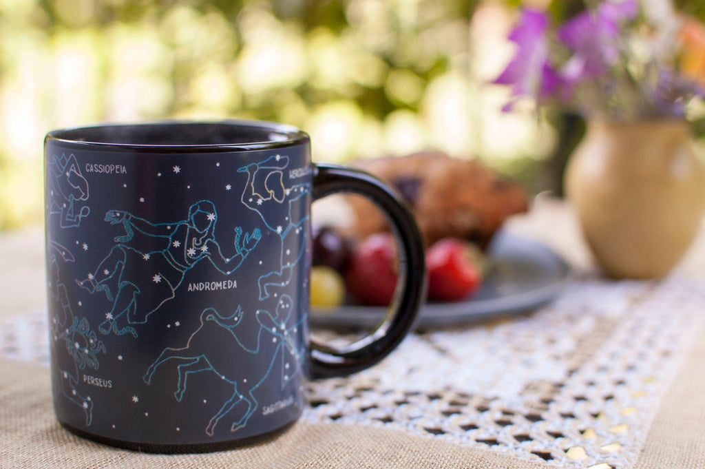 Constellation Heat Change Mug: Add water to turn stars into