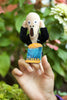Product photo of Edvard Munch's The Scream Finger Puppet, a novelty gift manufactured by The Unemployed Philosophers Guild.