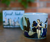 Product photo of Great Nudes of Art Heat-Changing Mug, a novelty gift manufactured by The Unemployed Philosophers Guild.