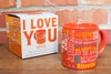 Product photo of I Love You Mug, a novelty gift manufactured by The Unemployed Philosophers Guild.
