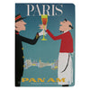 Product photo of Pan Am Paris Notebook, a novelty gift manufactured by The Unemployed Philosophers Guild.