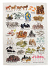 Animal Groupings Towel