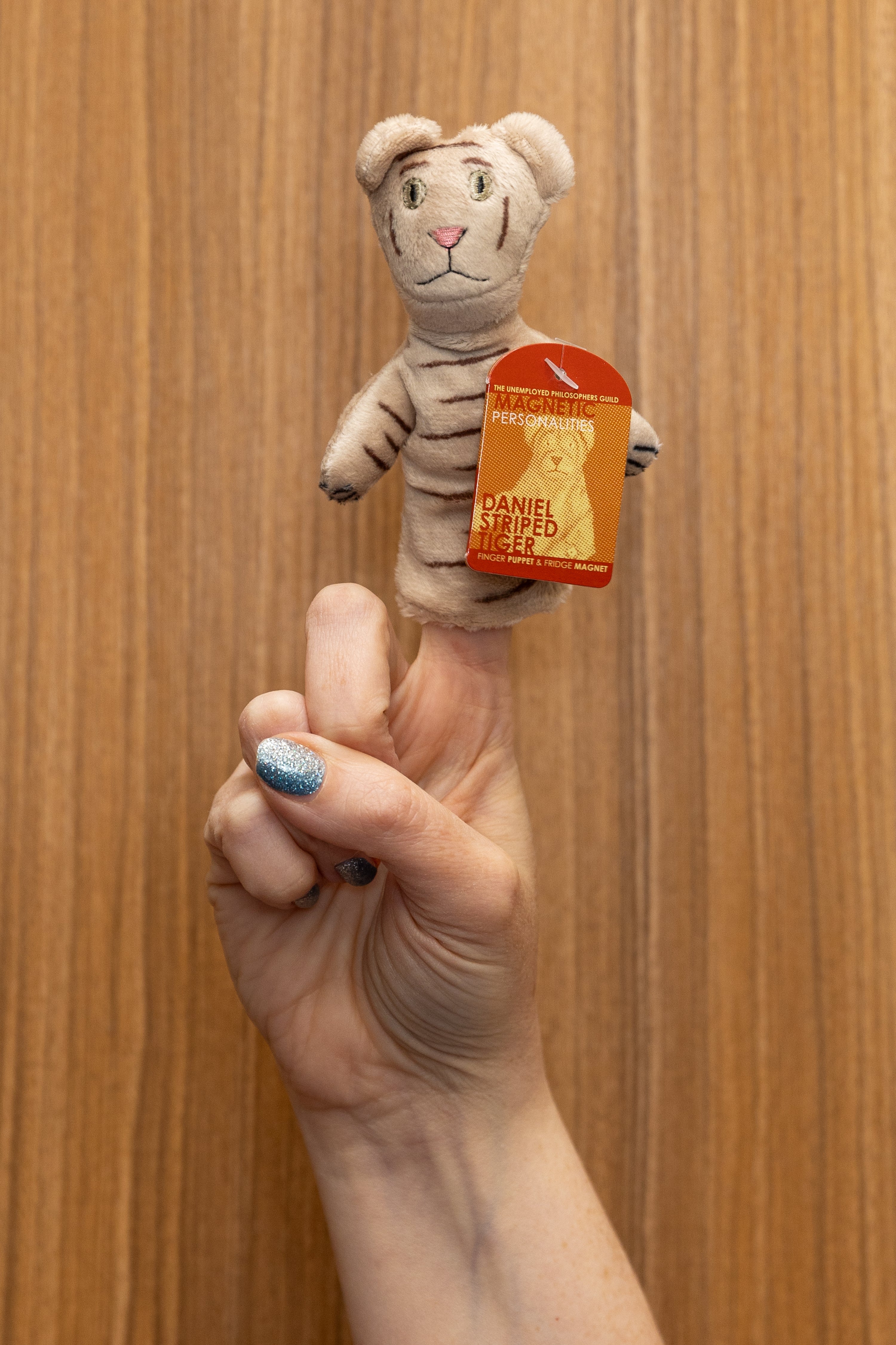 daniel tiger fishing pole Magnetic Finger Puppet: Daniel Tiger