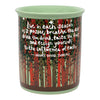 Fall Foliage mug front cold with Thoreau quote