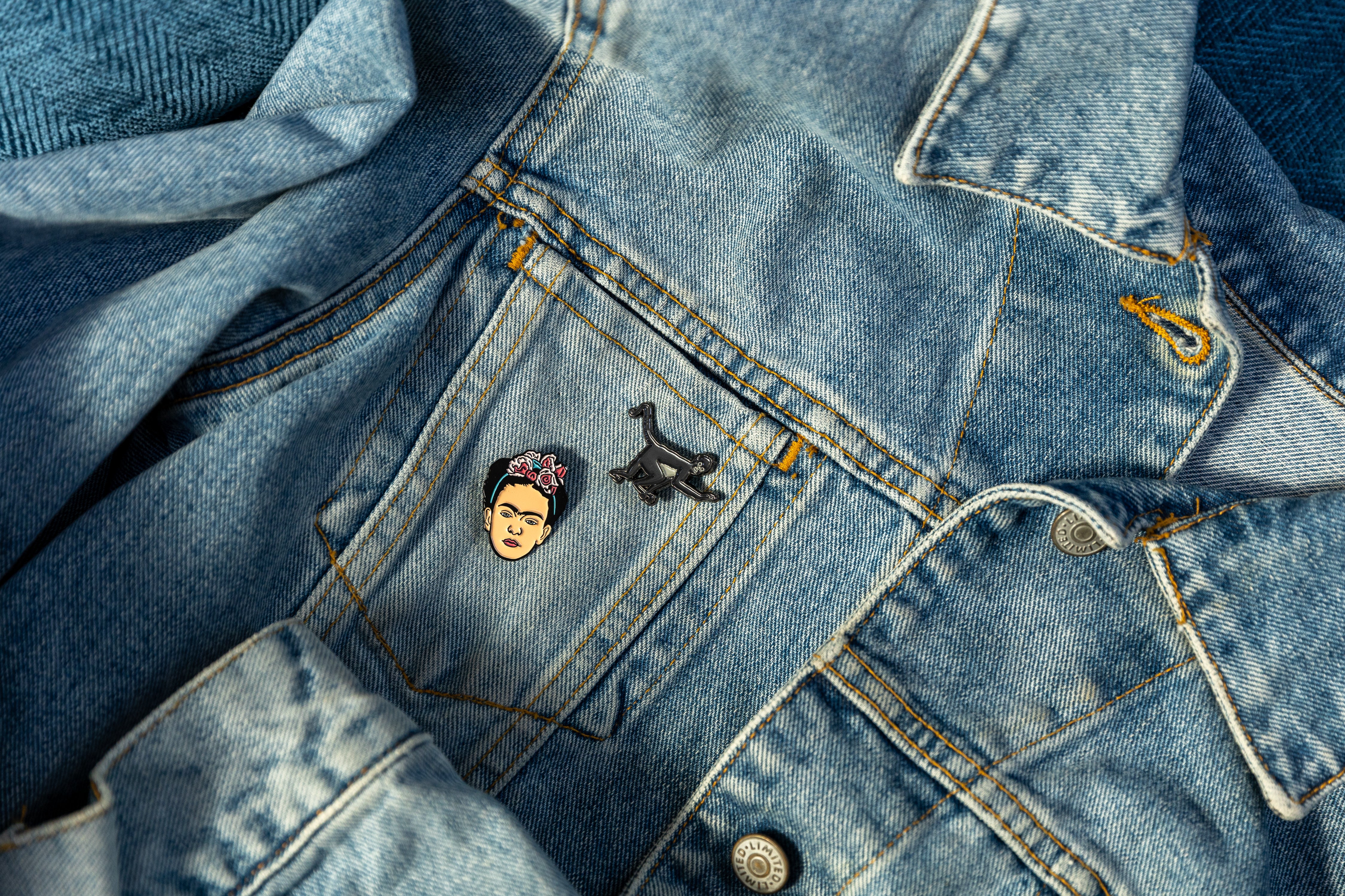 Broche camée Frida Kahlo - Accessoire Fait Main - Bijou Broche camée Frida Kahlo - Accessoire Fait Main - Bijou