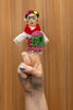 Frida Kahlo Finger Puppet