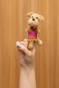 Pavlov's Dog Finger Puppet