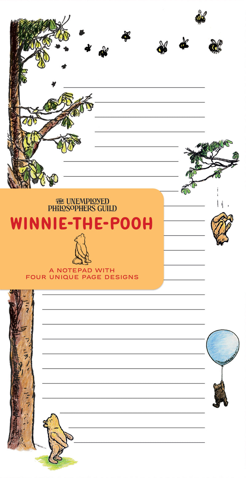Winnie the Pooh Notepad – The Unemployed Philosophers Guild