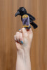 Poe's Raven Finger Puppet