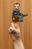 Django Reinhardt Finger Puppet