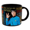 Spock Star Trek Quote Mug