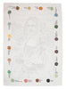 Mona Lisa Stain by Numbers Towel