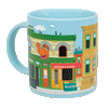 Sunny Days mug left side heat transforming animation