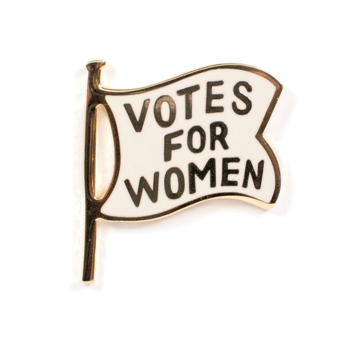 Product photo of 19th Amendment Enamel Pin Set, a novelty gift manufactured by The Unemployed Philosophers Guild.
