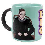 Ruth Bader Ginsburg Heat-Changing Mug - The Unemployed Philosophers Guild