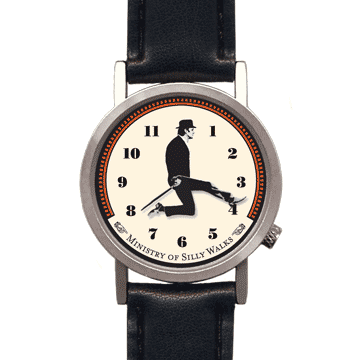 Monty Python Ministry of Silly Walks Wrist Watch Smart and Funny Gifts by UPG The Unemployed Philosophers Guild