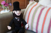 Product photo of Abraham Lincoln Plush Doll, a novelty gift manufactured by The Unemployed Philosophers Guild.