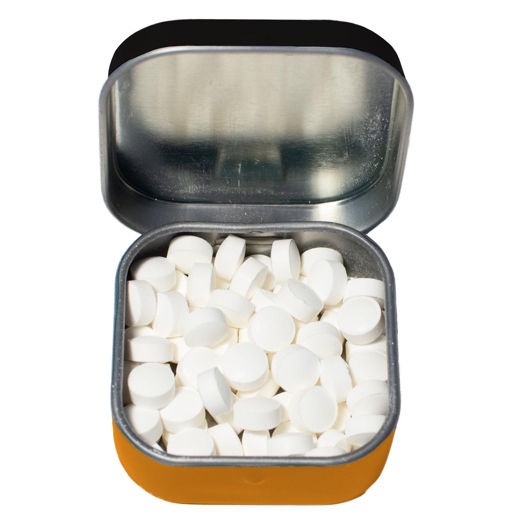 Product photo of After Therapy Mints, a novelty gift manufactured by The Unemployed Philosophers Guild.
