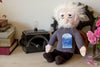 Product photo of Albert Einstein Plush Doll, a novelty gift manufactured by The Unemployed Philosophers Guild.