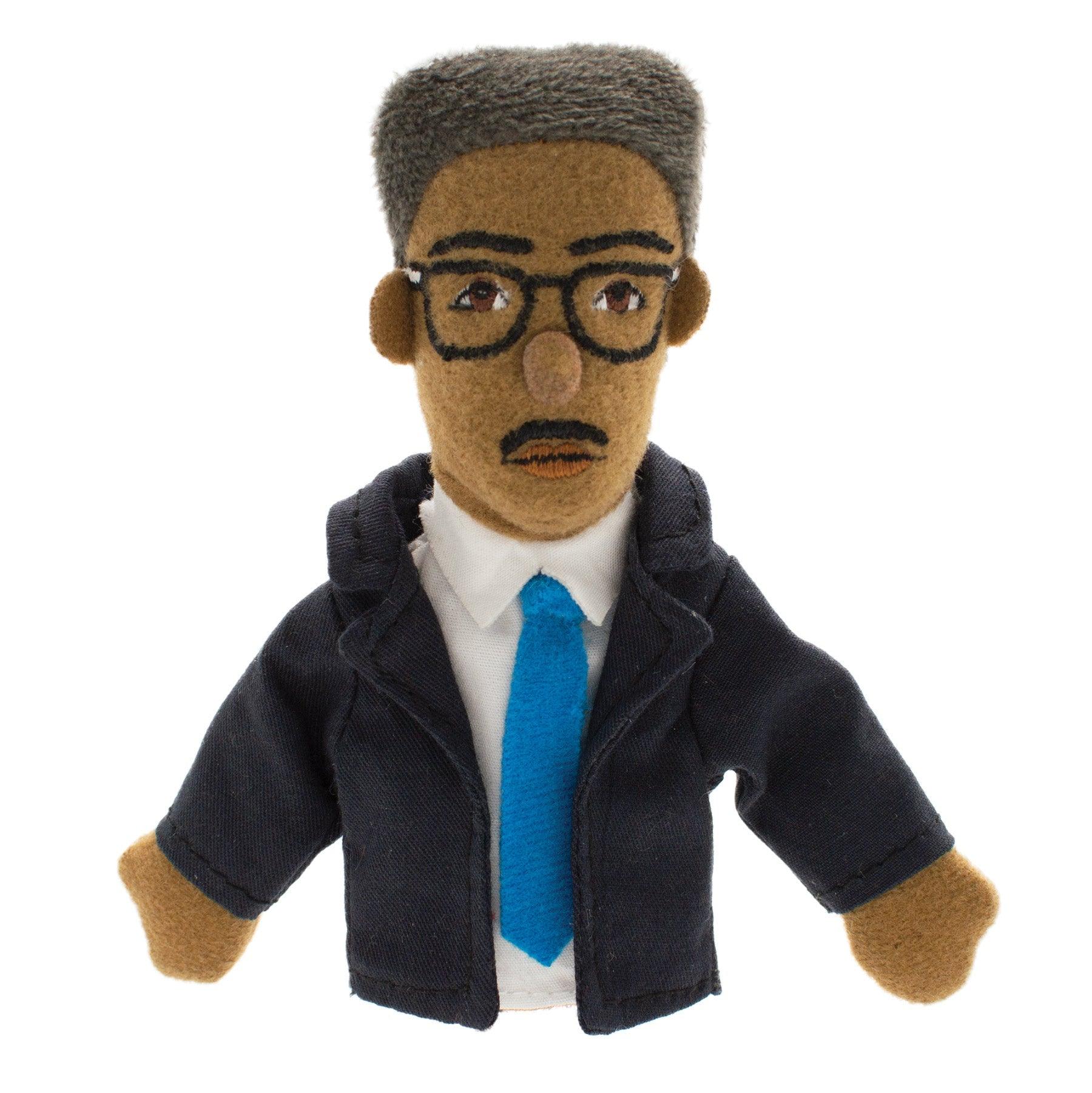 Product photo of Bayard Rustin Finger Puppet, a novelty gift manufactured by The Unemployed Philosophers Guild.