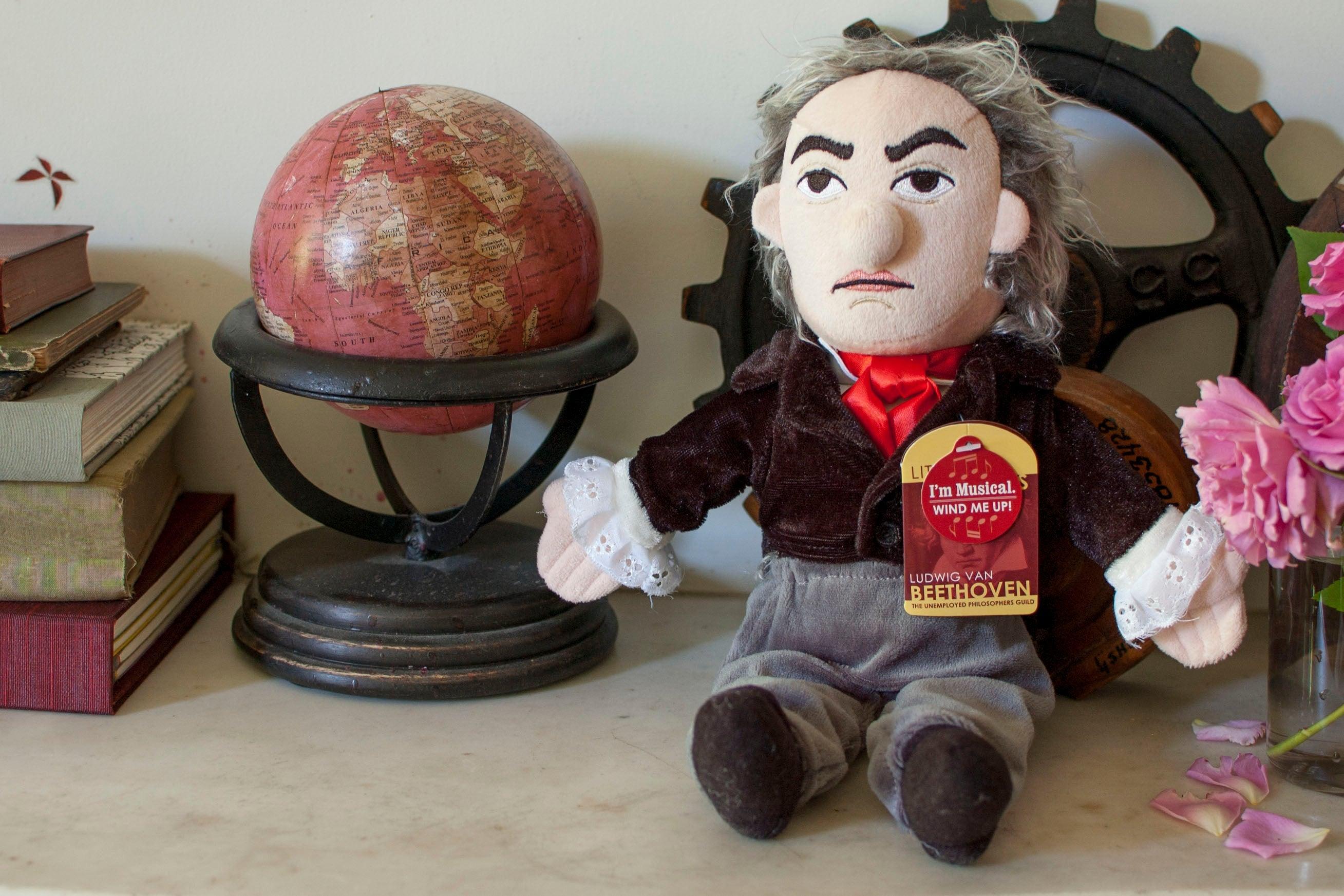 Beethoven Plush Doll | Smart and Funny Gifts by UPG The Unemployed Philosophers Guild Beethoven Plush Doll | Smart and Funny Gifts by UPG The Unemployed Philosophers Guild