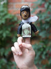 Product photo of Bessie Coleman Finger Puppet, a novelty gift manufactured by The Unemployed Philosophers Guild.