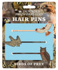 Product photo of Birds of Prey Hair Pins, a novelty gift manufactured by The Unemployed Philosophers Guild.