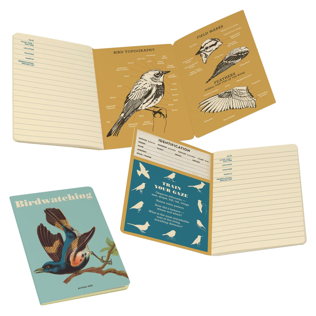 Bird Notebook Packs Birdwatching Notebook | Smart and Funny Gifts by UPG – The Unemployed ...