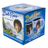 Product photo of Bob Ross Art Heat-Changing Mug, a novelty gift manufactured by The Unemployed Philosophers Guild.