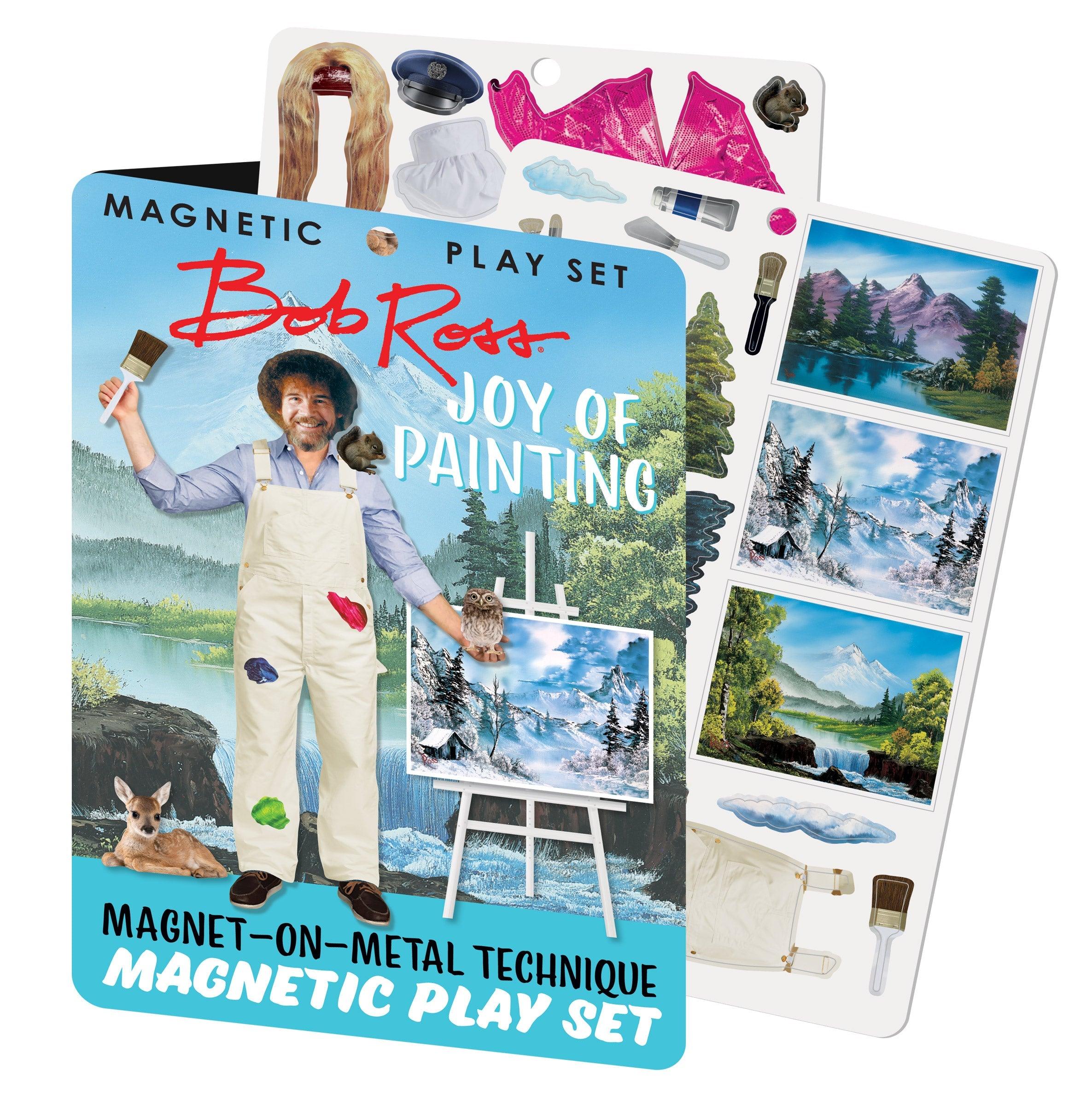 bob ross painting gear Joy of Painting Bob Ross Magnetic Dress Up Set