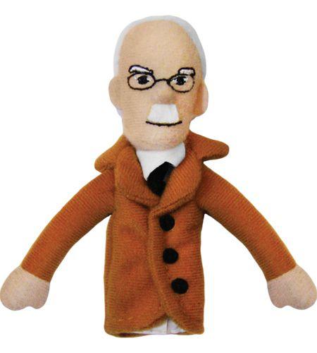 Product photo of Carl Jung Finger Puppet, a novelty gift manufactured by The Unemployed Philosophers Guild.