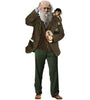 Product photo of Charles Darwin Greeting Card, a novelty gift manufactured by The Unemployed Philosophers Guild.