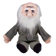 Product photo of Charles Darwin Plush Doll, a novelty gift manufactured by The Unemployed Philosophers Guild.