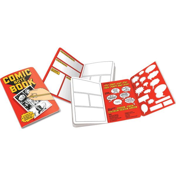 Comic Book Notebook  Smart and Funny Gifts by UPG – The