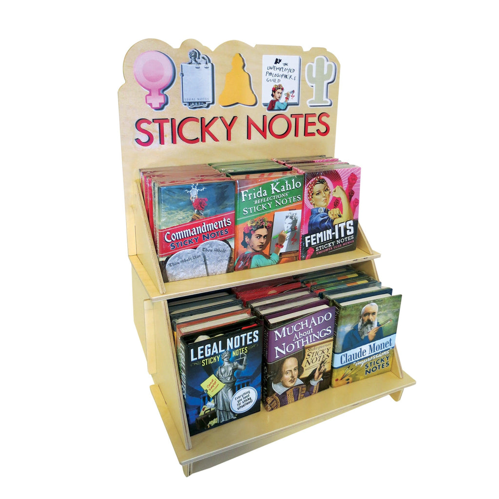 Note Rack Image Countertop Sticky Note Rack – The Unemployed Philosophers Guild