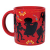 Product photo of Day of the Dead Heat-Changing Mug, a novelty gift manufactured by The Unemployed Philosophers Guild.