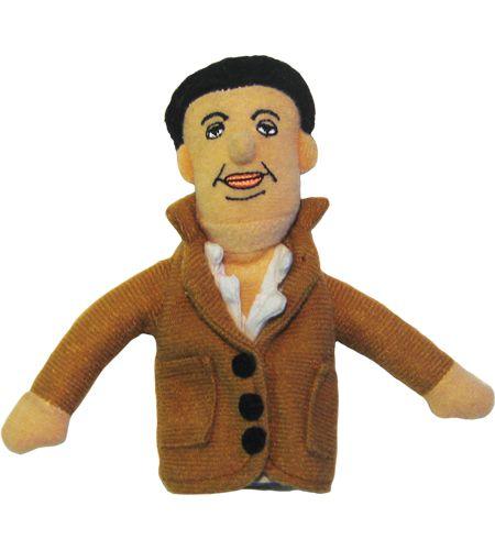 Product photo of Diego Rivera Finger Puppet, a novelty gift manufactured by The Unemployed Philosophers Guild.