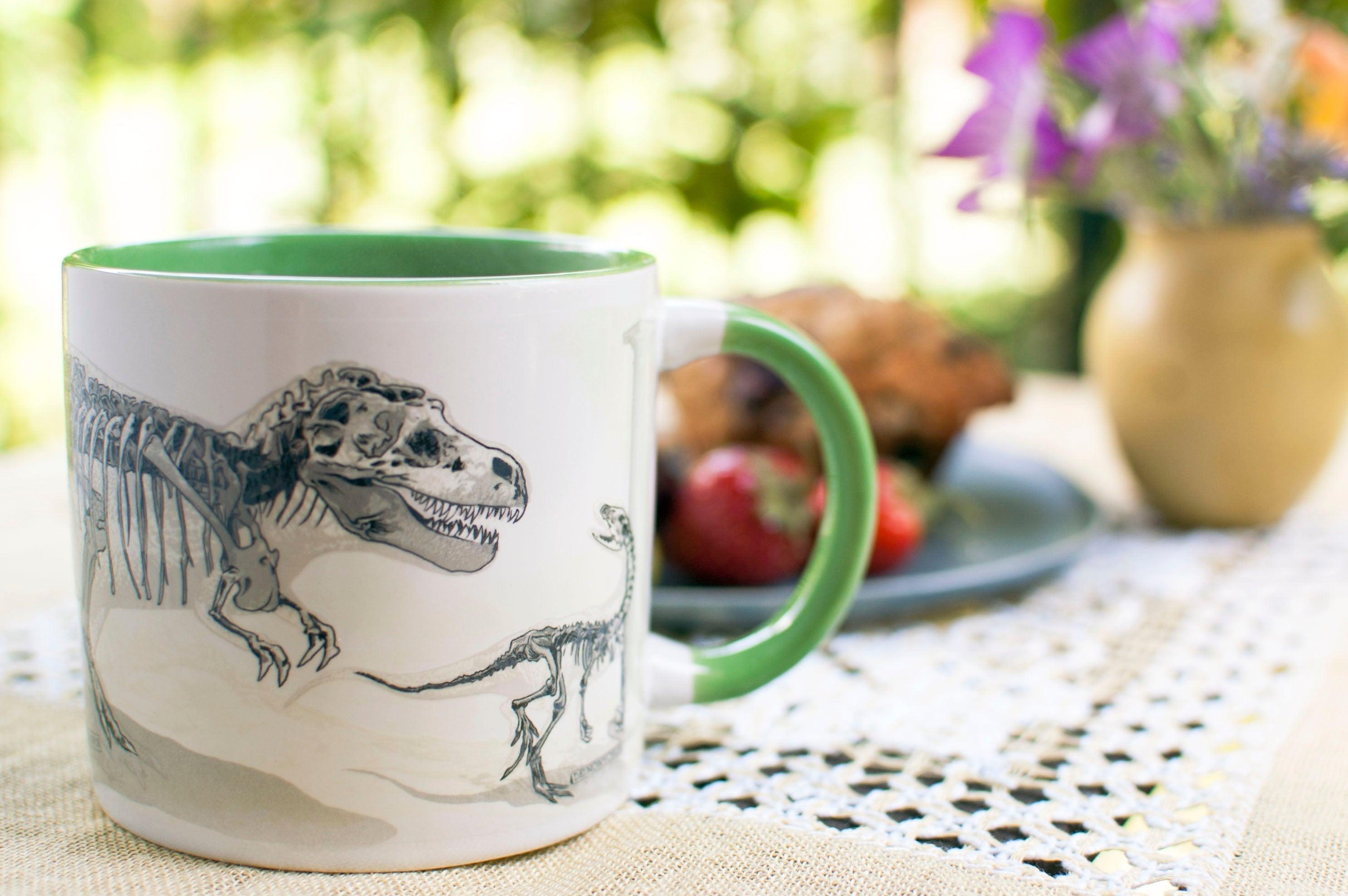 Dinosaur Heat-Changing Mug  Smart and Funny Gifts by UPG – The Unemployed  Philosophers Guild