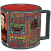 Product photo of Edgar Allan Poe Quotes Mug, a novelty gift manufactured by The Unemployed Philosophers Guild.
