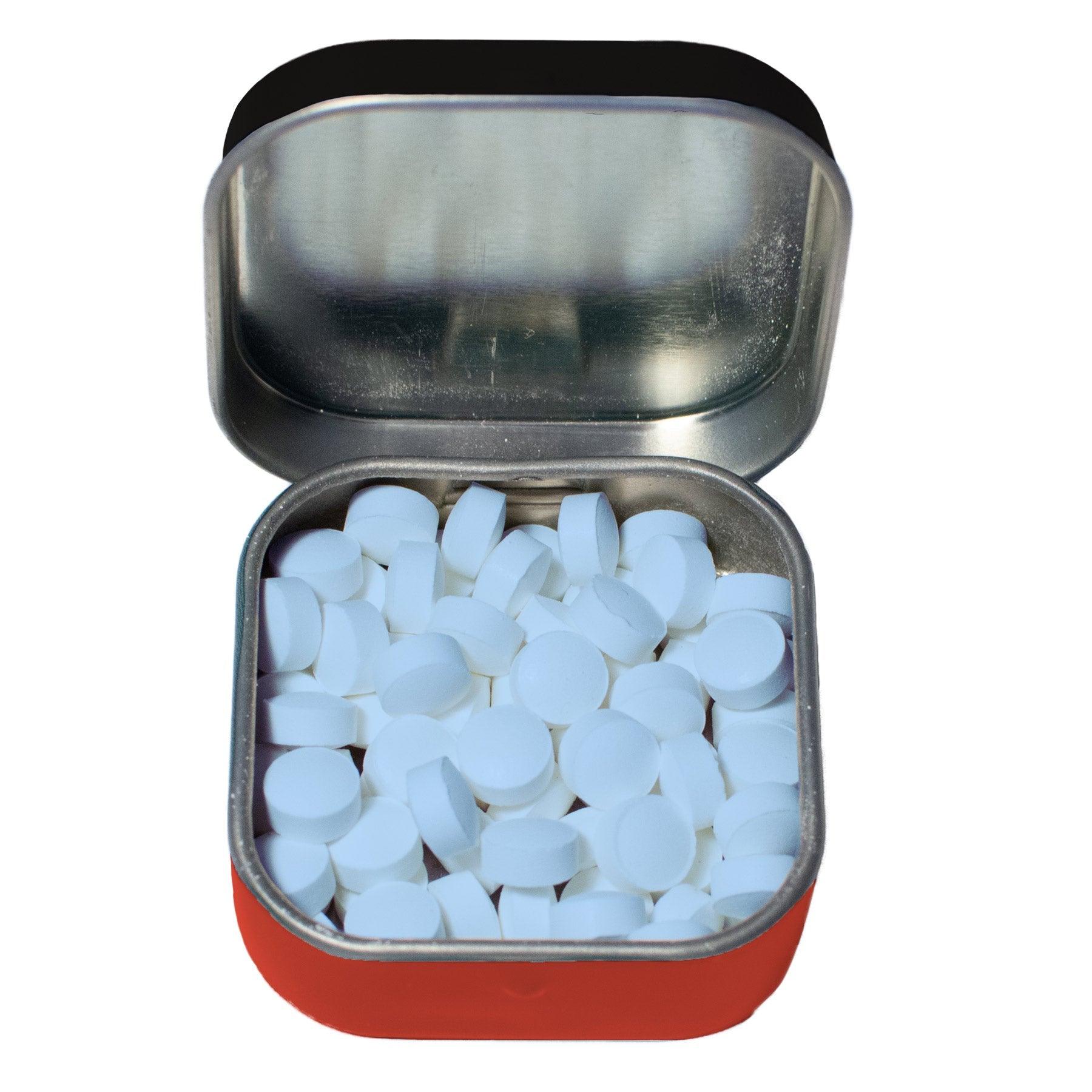 Product photo of Edgar Allan Poe's Tell Tale Mints, a novelty gift manufactured by The Unemployed Philosophers Guild.