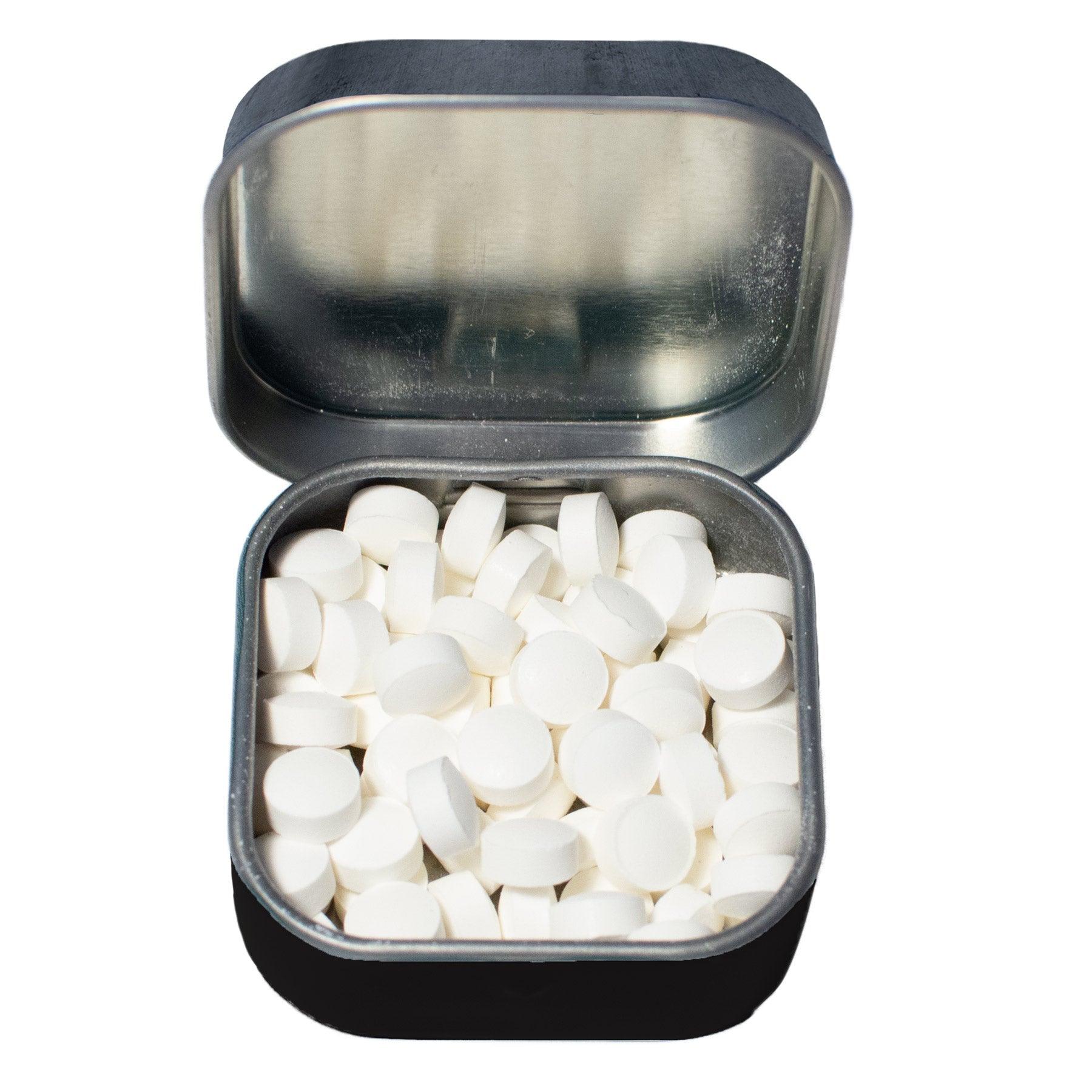 Product photo of Einstein Relativity Mints, a novelty gift manufactured by The Unemployed Philosophers Guild.