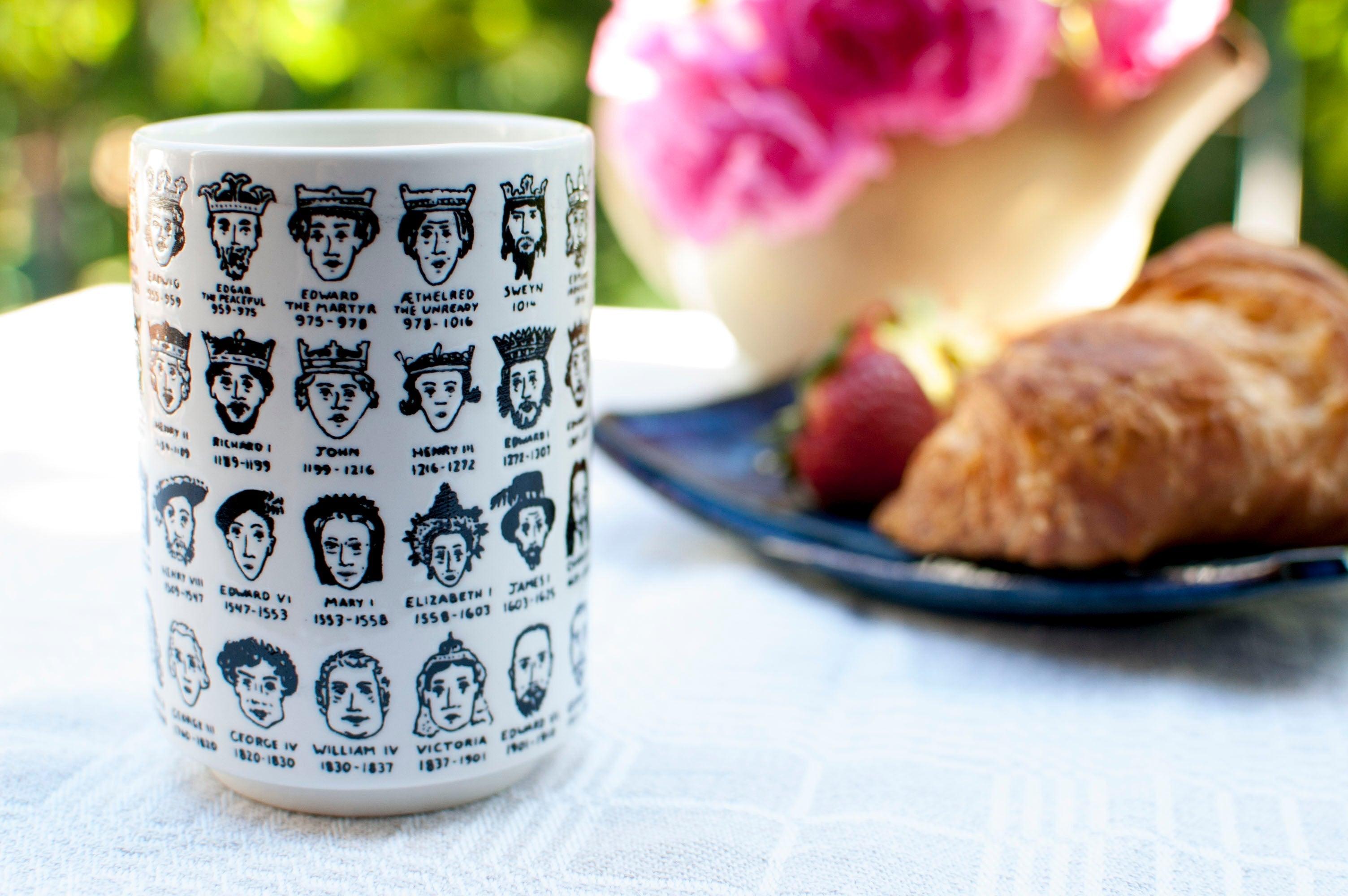 Product photo of English Royalty Cup, a novelty gift manufactured by The Unemployed Philosophers Guild.
