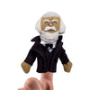 Product photo of Frederick Douglass Finger Puppet, a novelty gift manufactured by The Unemployed Philosophers Guild.