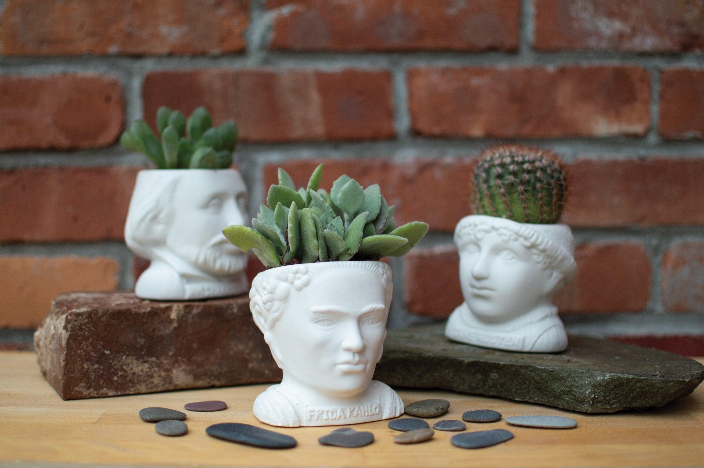 frida plant pot Frida Kahlo Bust Planter