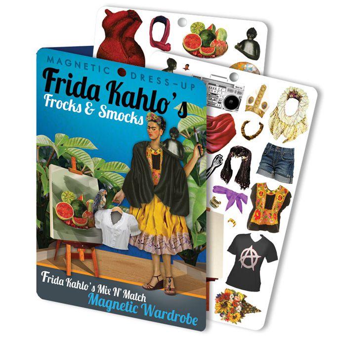 Product photo of Frida Kahlo Dress Up, a novelty gift manufactured by The Unemployed Philosophers Guild.
