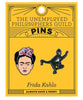Product photo of Frida Kahlo Enamel Pin Set, a novelty gift manufactured by The Unemployed Philosophers Guild.